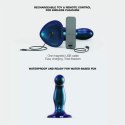 FINGERING & VIBRATING DILDO - M - BLUE TR