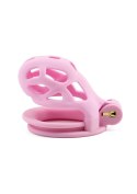 Klatka na penisa Penis Prison różowa 8 cm