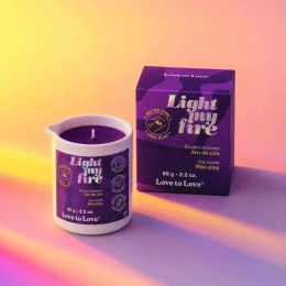 LIGHT MY FIRE - DRIP CANDLE - WAX PLAY 65G / 2.2OZ.
