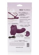 Wibrator do strap on Calexotics Me2 Rumbler fioletowy USB 16,5 cm