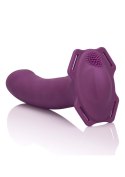 Wibrator do strap on Calexotics Me2 Rumbler fioletowy USB 16,5 cm