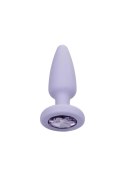 Zestaw korków analnych Crystal Booty Calexotics fioletowy
