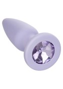 Zestaw korków analnych Crystal Booty Calexotics fioletowy