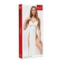 Dress and thong 110924 white 3XL