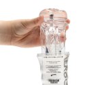 Masturbator RealRock Easy Rider przezroczysty TPE 21,5 cm
