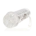 Masturbator RealRock Easy Rider przezroczysty TPE 21,5 cm