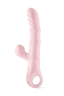 Wibrator króliczek Classy 5w1 Yoba pudrowy róż USB