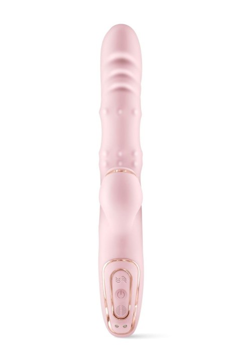 Wibrator króliczek Classy 5w1 Yoba pudrowy róż USB