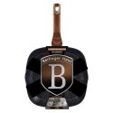 PATELNIA GRANITOWA GRILLOWA 28 cm BERLINGER HAUS BH-1889 ROSE GOLD NOIR