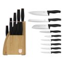 ZESTAW NOŻY BERLINGER HAUS BH-2760 BLACK ROSE W BLOKU BAMBUSOWYM