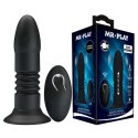 MR PLAY - VIBRATING ANAL PLUG 4 vibrations 4 thrusting Remote Control