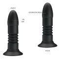 MR PLAY - VIBRATING ANAL PLUG 4 vibrations 4 thrusting Remote Control