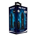 MR PLAY - VIBRATING ANAL PLUG 4 vibrations 4 thrusting Remote Control