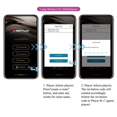 PRETTY LOVE - Catalina, 12 vibration functions Mobile APP Long-distance Control