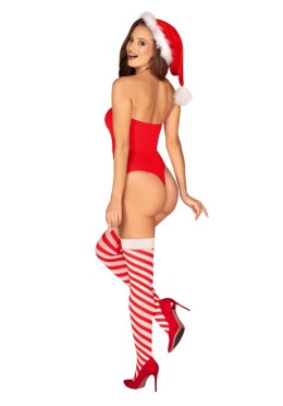 Bielizna-Kissmas pończochy czerwone L/XL