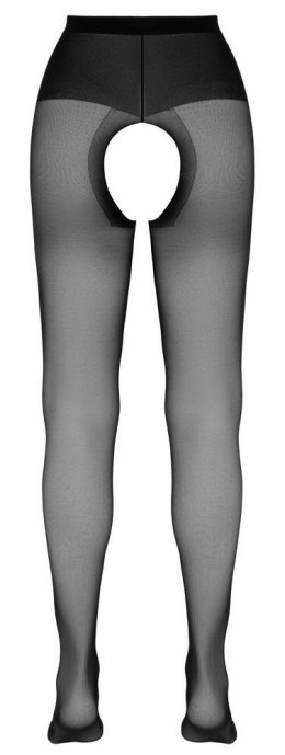 Rajstopy z otwartym kroczem Cottelli LEGWEAR czarne 20 DEN