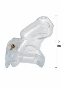Pas cnoty Clear Control przezroczysty Hidden Desire 10 cm