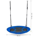 Huśtawka bocianie gniazdo 100 cm niebieska ECOTOYS