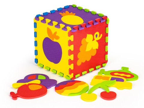 Mata Piankowa Edukacyjna Ecotoys EVA Puzzle 20 Elementów 148x119 cm
