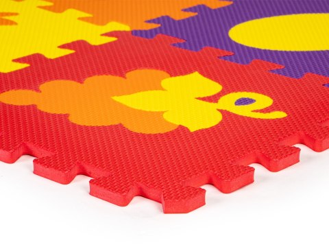 Mata Piankowa Edukacyjna Ecotoys EVA Puzzle 20 Elementów 148x119 cm