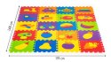 Mata Piankowa Edukacyjna Ecotoys EVA Puzzle 20 Elementów 148x119 cm