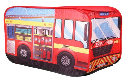 Namiot Dla Dzieci IPLAY Wóz Strażacki Kolorowy 110x70x70 Cm
