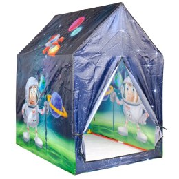 Namiot Do Zabawy IPLAY Domek Kosmos Kolorowy Plastikowy Stelaż 95x72x102