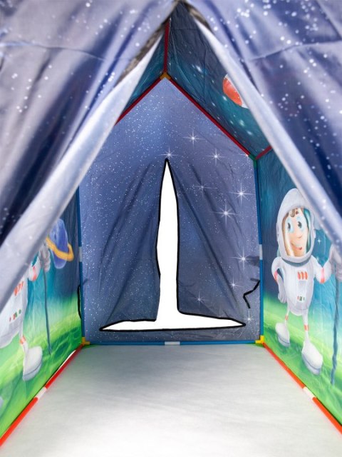 Namiot do zabawy IPLAY domek kosmos 95x72x102 cm