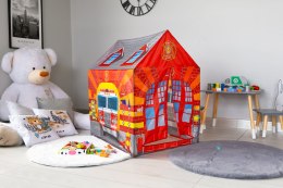 Namiot Domek IPLAY Remiza Strażaka Dla Dzieci 3+ Lata Lekki Namiocik