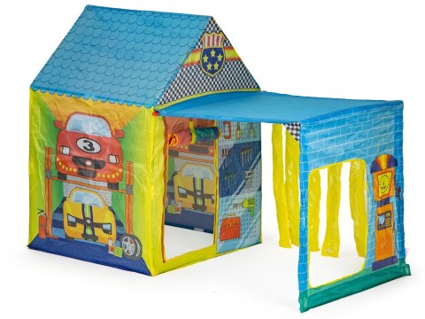 Namiot warsztat samochodowy IPLAY dla dzieci 3+ 150x75x110 cm