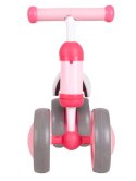 Rowerek biegowy Ecotoys różowy dla dzieci 18-36 miesięcy
