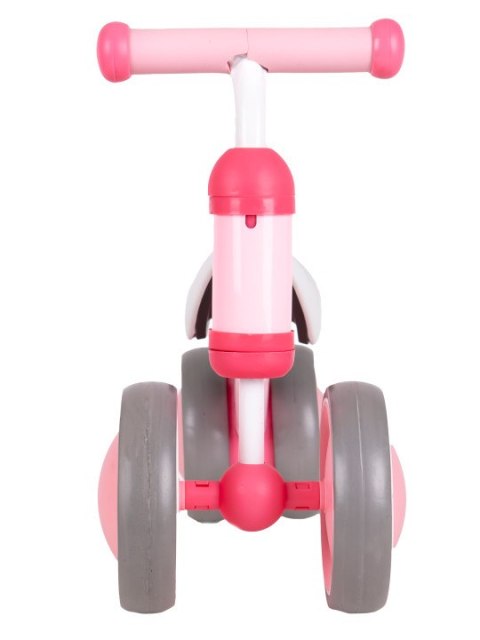 Rowerek biegowy Ecotoys różowy dla dzieci 18-36 miesięcy