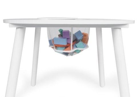 Stolik dziecięcy Ecotoys z 2 krzesłami sosnowymi MDF