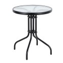 Stolik ogrodowy MultiGarden 60 cm szkło hartowane