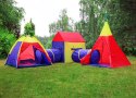 Zestaw namiotów dla dzieci IPLAY 5w1 domek tipi igloo