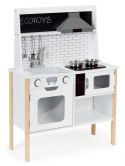 Drewniana Kuchnia Ecotoys Dla Dzieci Z Dźwiękiem I Światełkami LED