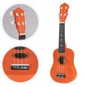 Gitara Ukulele Ecotoys Drewniana 4 Struny Nylonowe Dla Dzieci 3+