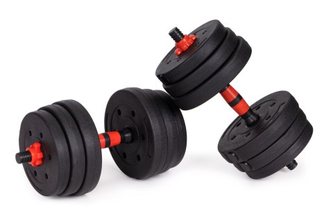 Hantle regulowane MOVEPRO 2x10 kg z gryfem 20 kg