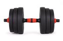 Hantle regulowane MOVEPRO 2x10 kg z gryfem 20 kg