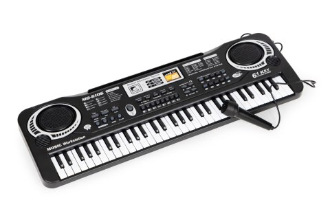 Keyboard Dla Dzieci HC158194 61 Klawiszy Mikrofon Zasilacz Lekcje