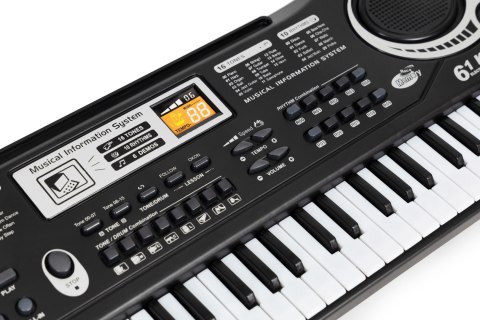 Keyboard Dla Dzieci HC158194 61 Klawiszy Mikrofon Zasilacz Lekcje
