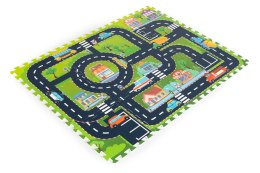 Mata Piankowa IPLAY Puzzle Miasto 12 Elementów EVA 114x86 cm