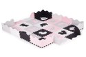 Mata piankowa Ecotoys puzzle 36 elementów 151x151 cm