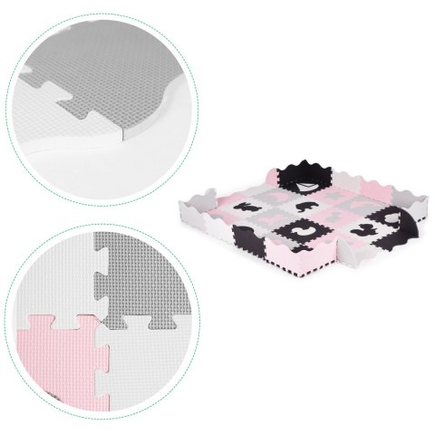 Mata piankowa Ecotoys puzzle 36 elementów 151x151 cm