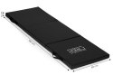 Materac gimnastyczny MOVEPRO 182x60 cm czarny