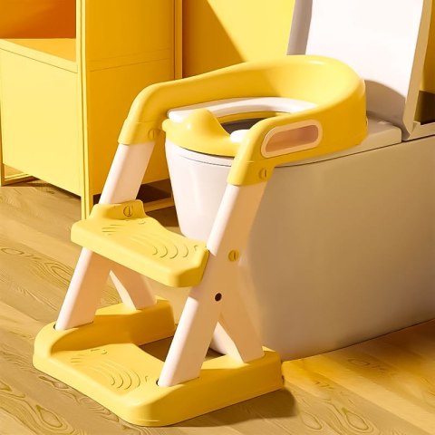 Nakładka na toaletę Ecotoys z drabinką 6-36 mies