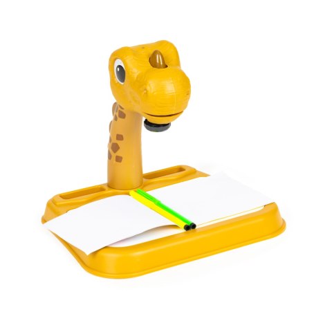 Projektor Tablica Do Rysowania Dinozaur 24 Wzory 12 Flamastrów Zestaw