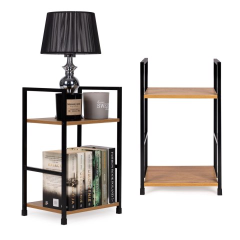 Regał loft ModernHome 2 półki 48,5x29x23,5 cm