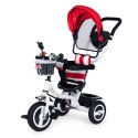 Rower trójkołowy Ecotoys z obrotowym siedziskiem i daszkiem