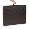 Stół cateringowy MultiGarden składany 180x74 cm ratan